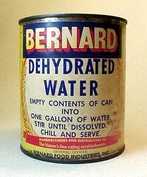 Dehydrated Water